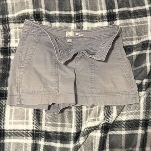 a new day Women's Gray Cargo Shorts